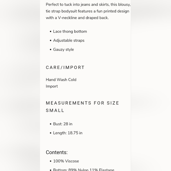 Free People Bodysuit - Picture 10 of 10